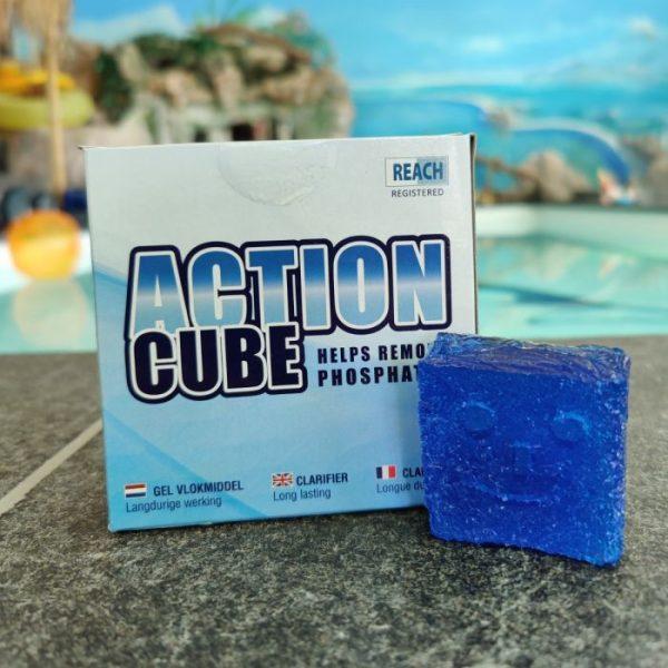 Action cube voor kristal helder water